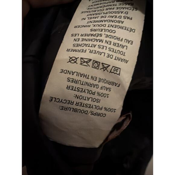 LL Bean Women’s PLUS Black Primaloft Down Micropuff Packable Jacket Size 2X - Picture 6 of 6